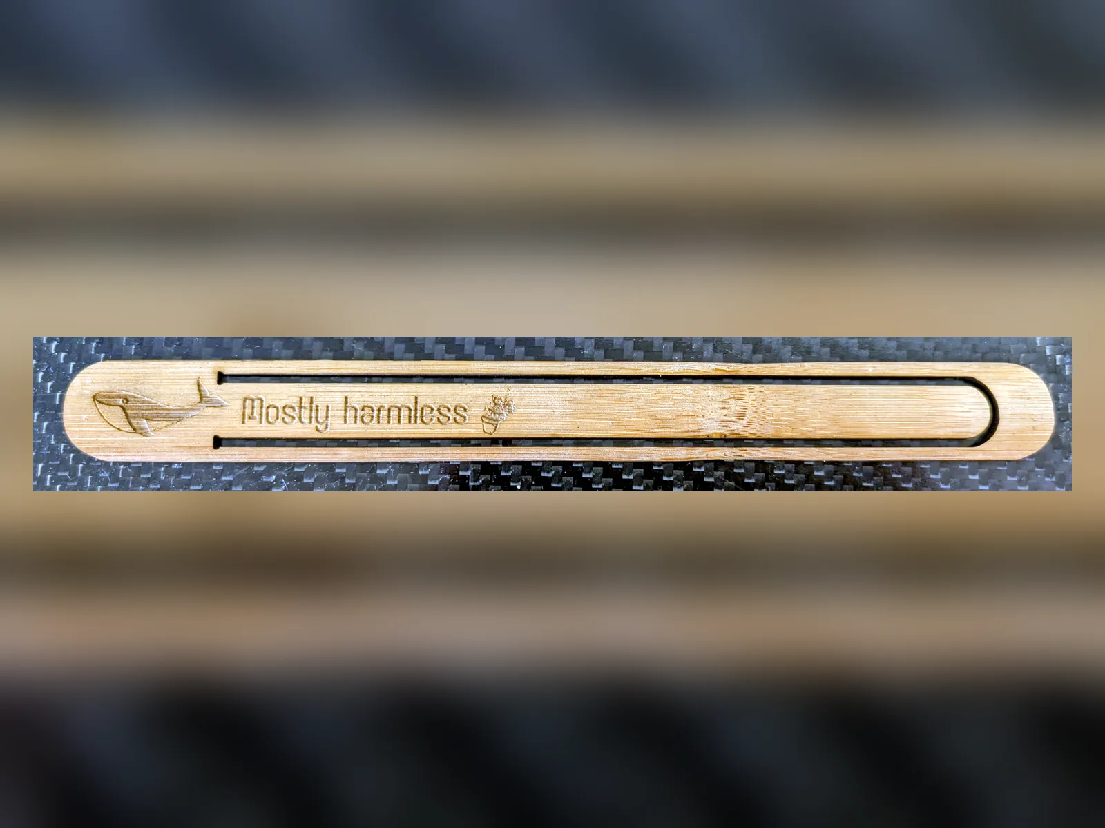 Bokmärke – Mostly harmless