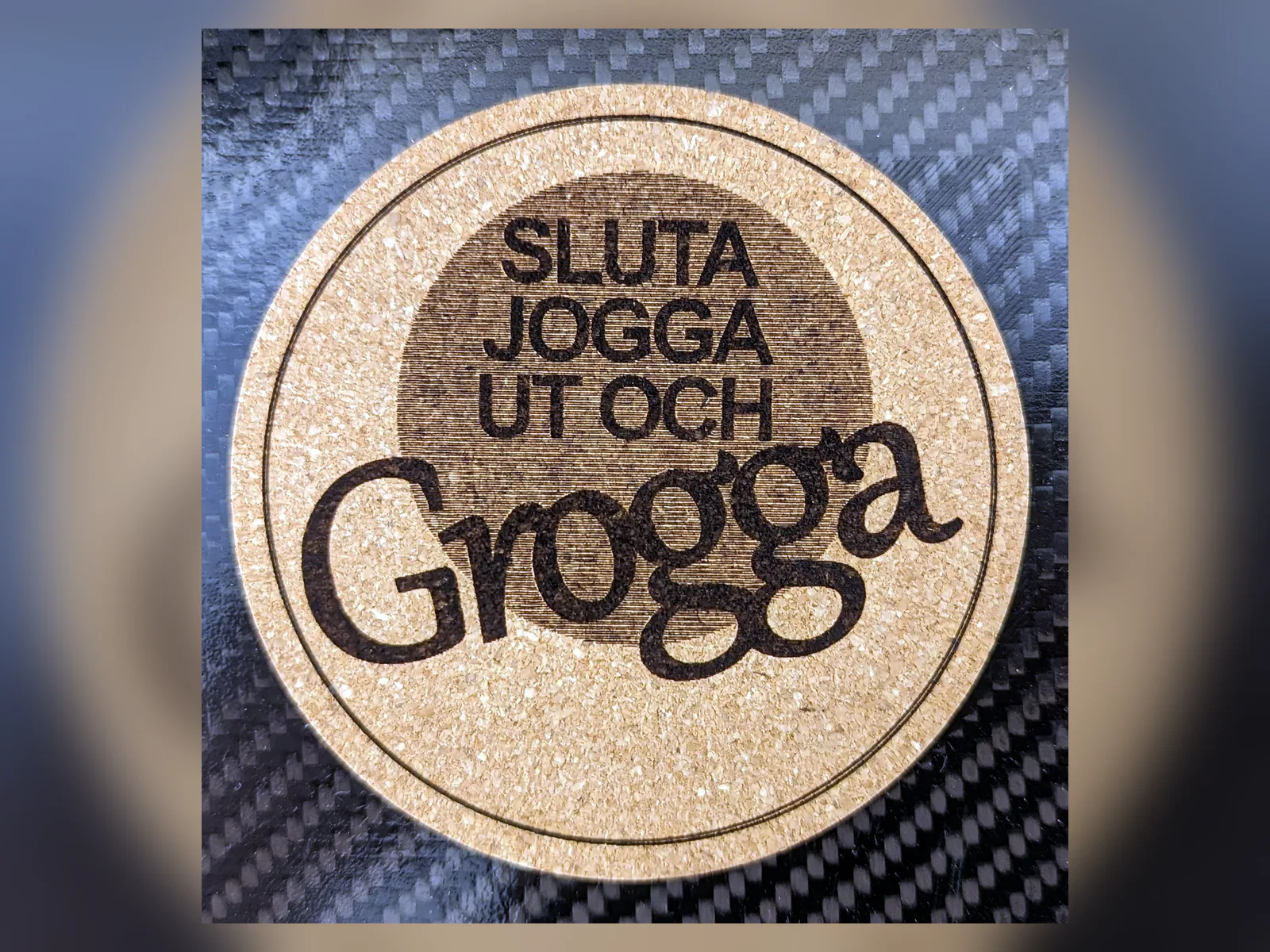 Underlägg – Kork – Sluta jogga
