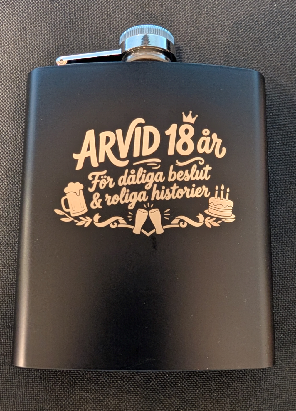 Svart plunta – Arvid 18 år